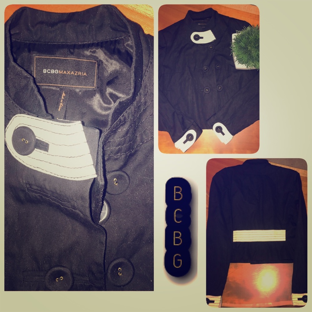 🖤BCBG MaxAzria Black Cropped Jacket🖤